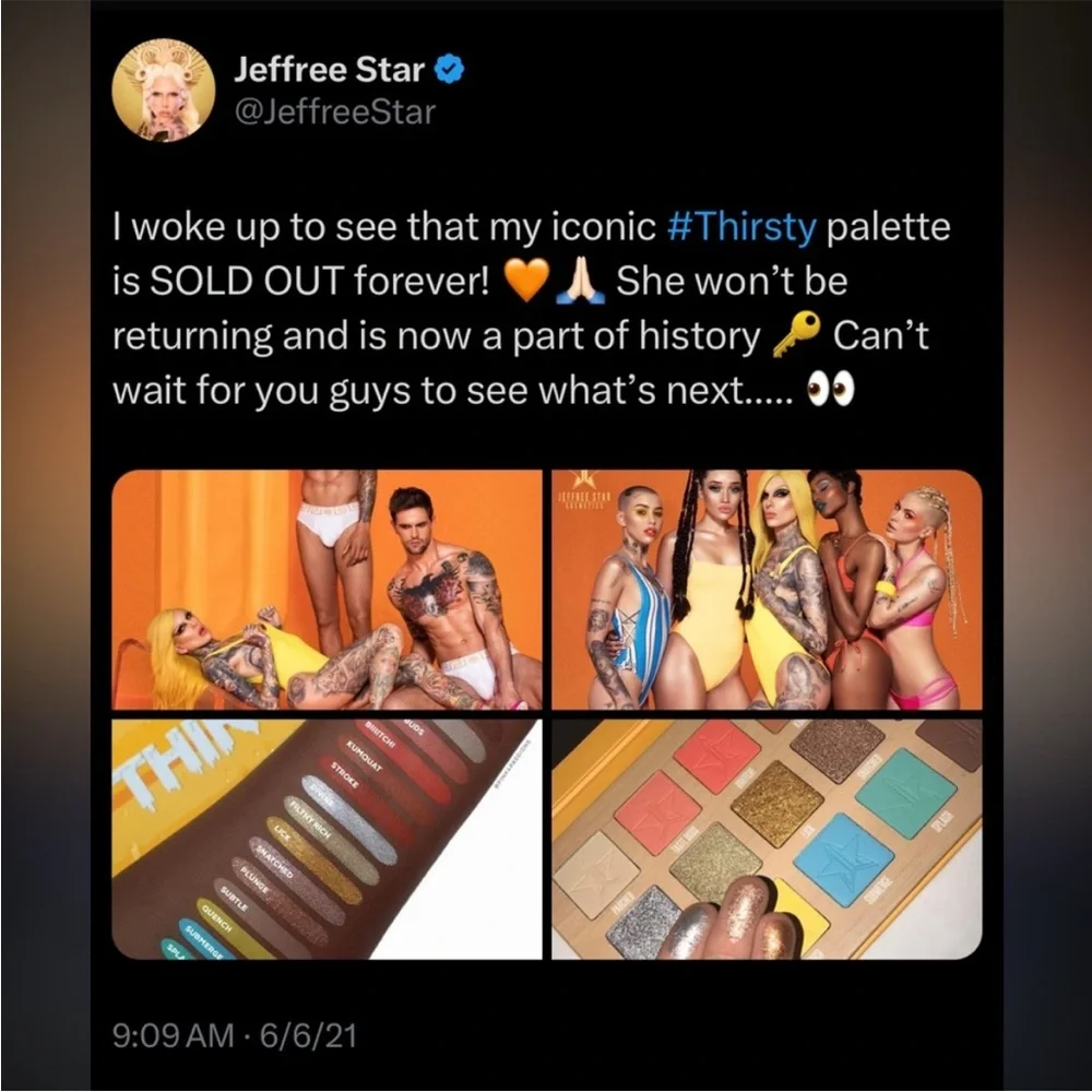 Jeffree Star bnib jeffree